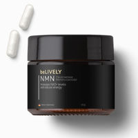 Produktbild von beLIVELY NMN Kapseln Vegan ohne Zusatzstoffe 30 Stück