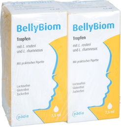 BELLYBIOM Tropfen von Pädia GmbH mit L. reuteri & L. rhamnosus, 15 ml, laktosefrei, glutenfrei und zuckerfrei für Kinder und Erwachsene – Bild 1 von 1