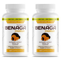 Produktbild von Benaga Chaga-2x Kapseln mit pflanzlichem Ursprung 60 Stück