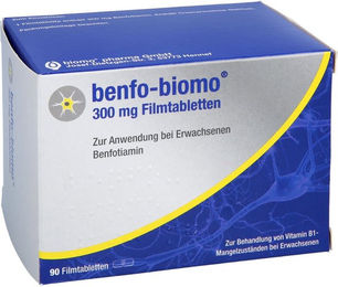 BENFO-biomo 300 mg Filmtabletten 90 Stück für Erwachsene, Schwangere und Stillende – Bild 1 von 4