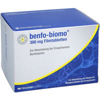 Produktbild von Benfo-biomo 300 mg Filmtabletten für Erwachsene, Schwangere und Stillende, 100 Stück