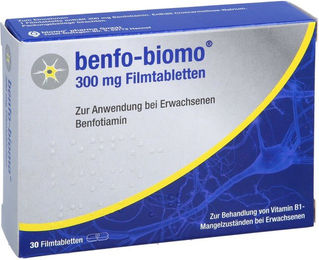 Benfo-biomo 300 mg Filmtabletten für Erwachsene, Schwangere und Stillende, 30 Stück – Bild 1 von 3