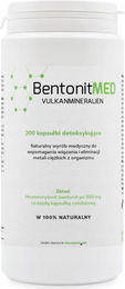 BentonitMED Bentonit mit Silizium/Kieselerde ultrafeine mikronisierte Detox-Vulkanlava 200 Kapseln – Bild 1 von 1