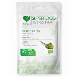 BeOrganic Chlorella Pulver Bio Vegan 42g – Bild 1 von 1