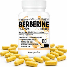 Berberin HCL 99% 1000 mg mit Kurkuma-Extrakt Ultrasoft Group Vegan Kapseln – Bild 1 von 2
