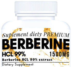 Berberin HCL 99% 1500 mg von ULTRASOFT GROUP – Vegan und ohne Zusatzstoffe – 100 Kapseln – Bild 1 von 2