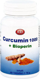 Berco Curcumin 1000 mit Bioperin Tabletten 60 Stück – Bild 1 von 1
