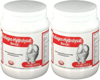 Berco Kollagen-Hydrolysat Pulver aus Schwein 1000 g – Bild 1 von 1