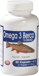 Berco Omega 3 1000 mg Kapseln 60 Stück – Bild 1 von 1
