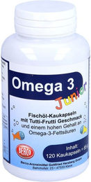 Berco Omega 3 Junior Fischöl-Kaukapseln für Kinder 120 Stück – Bild 1 von 2