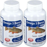 Produktbild von Berco Omega-3 Kapseln 1.000 mg 60 Stück