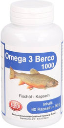 Berco Omega-3 Kapseln 1000 mg 60 Stück – Bild 1 von 1