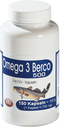 Berco Omega-3 Kapseln 250 mg 150 Stück – Bild 1 von 2