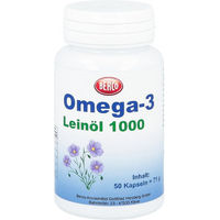 Produktbild von Berco Omega 3 Leinöl 1000 Kapseln