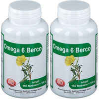 Produktbild von Berco Omega-6 Nachtkerzenöl Kapseln 150 Stück
