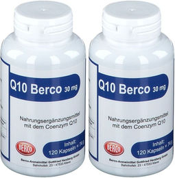 Berco Q10 Ubiquinon 30 mg Kapseln 120 Stück – Bild 1 von 1