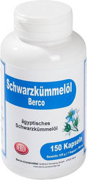 Berco Schwarzkümmelöl Kapseln 150 Stück vegan – Bild 1 von 1