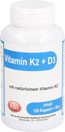 Berco Vitamin K2 + D3 Kapseln 120 Stück – Bild 1 von 1