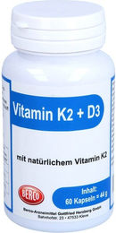 Berco Vitamin K2 + D3 Kapseln 60 Stück – Bild 1 von 1
