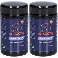 Produktbild von Berglöwe DEEP SLEEP Natural Sleep Aid Kapseln vegan