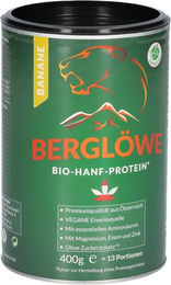 Berglöwe Bio Hanfprotein Pulver Banane vegan – Bild 1 von 2