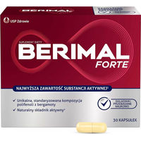 Produktbild von Berimal FORTE Polyphenole Bergamotte vegan 30 Kapseln