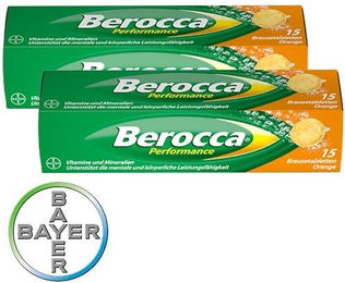 Berocca Performance Brausetabletten Orange Doppelpack für Sportler 144 Stück – Bild 1 von 1
