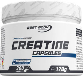Best Body Nutrition Creatin Monohydrat Kapseln 200 Stück – Bild 1 von 2