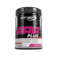 Produktbild von Best Body Nutrition EAA Pulver Professional Plus 450g Jungle Punch – Veganer Aminosäure-Komplex, laktosefrei und zuckerfrei