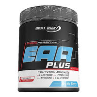 Produktbild von Best Body Nutrition EAA Pulver Professional Plus Arctic Berry Vegan Amino Komplex 450g laktosefrei zuckerfrei ohne Aspartam