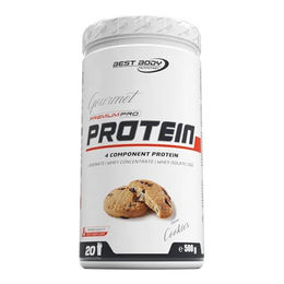 Best Body Nutrition Gourmet Premium Pro Protein Cookies & Cream Mehrkomponenten Protein Pulver 500g – Bild 1 von 1