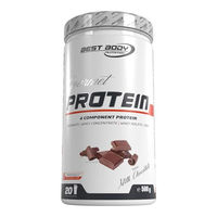 Produktbild von Best Body Nutrition Gourmet Premium Pro Protein Milk Chocolate 500g Mehrkomponenten Eiweißpulver mit Whey, Isolat, Caseinat und Eiprotein