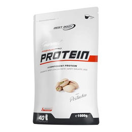 Best Body Nutrition Gourmet Premium Pro Protein Pistachio 1000g Mehrkomponenten Eiweißpulver ohne Aspartam – Bild 1 von 1