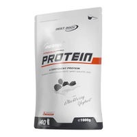 Produktbild von Best Body Nutrition Gourmet Premium Pro Protein Pulver Blackberry Yoghurt mit 4 Proteinkomponenten 1 kg