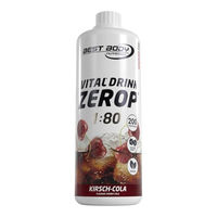 Produktbild von Best Body Nutrition Vital Drink Zerop Cherry Cola zuckerfrei Getränkekonzentrat 1000ml