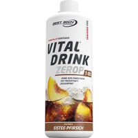 Produktbild von Best Body Nutrition Vital Drink Zerop Eistee Pfirsich zuckerfrei 1000 ml