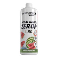 Produktbild von Best Body Nutrition Vital Drink Zerop Getränkekonzentrat Wassermelone zuckerfrei ohne Zusatzstoffe 1000ml
