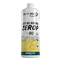 Produktbild von Best Body Nutrition Vital Drink Zerop Ginger Ale zuckerfrei ohne Zusatzstoffe 1000ml