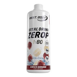 Best Body Nutrition Vital Drink Zerop Kirsche-Banane Low Carb 1000ml – Bild 1 von 5