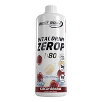 Produktbild von Best Body Nutrition Vital Drink Zerop Kirsche-Banane Low Carb 1000ml