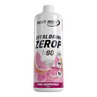 Produktbild von Best Body Nutrition Vital Drink Zerop Pink Grapefruit zuckerfrei 1000ml