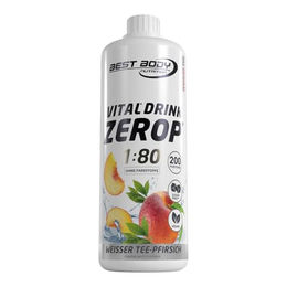 Best Body Nutrition Vital Drink Zerop White Tea Peach Zuckerfrei 1000 ml – Bild 1 von 2