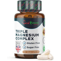 Produktbild von Best Immune International Dreifacher Magnesiumkomplex Citrat L-Ascorbat Oxid Kapseln Vegan ohne Zusatzstoffe 100 Stück