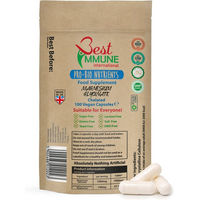 Produktbild von Best Immune International Magnesiumglycinat Bisglycinat 500 mg Kapseln 100 Stück Eco-pack