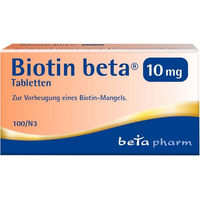Produktbild von betapharm Biotin 10 mg Tabletten 100 Stück