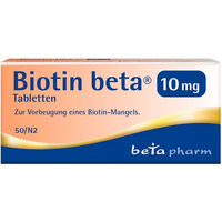 Produktbild von betapharm Biotin beta 10 mg Tabletten 50 Stück