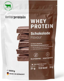 betterprotein Whey Protein Pulver Neutral Glutenfrei Ohne Zusatzstoffe 1000 g – Bild 1 von 2