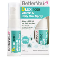 Produktbild von BetterYou DLux Vitamin D 4000 IU Oral Spray Pfefferminze 15 ml für Kinder und Erwachsene