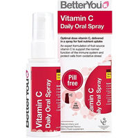 Produktbild von BetterYou Vitamin C Mundspray Kirsche & Granatapfel mit Acerola und Hagebutte 50 ml