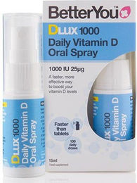 BetterYou Vitamin D 1000 IU Oral Spray Pfefferminz 15 ml – Bild 1 von 1